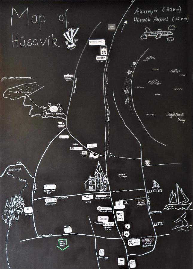 Husavik Green Hostel Zewnętrze zdjęcie